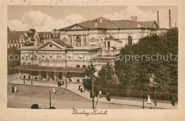 Duisburg Ruhr Tonhalle Aussenansicht