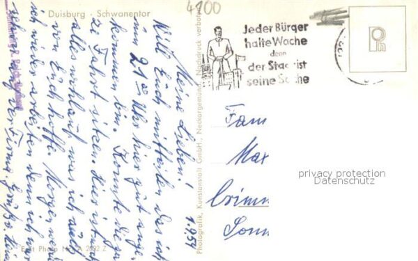 Duisburg Ruhr Schwanentor – Bild 2