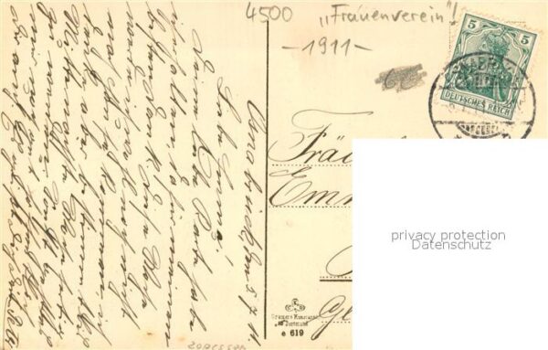 Osnabrueck Altes Haus an der Bierstrasse Osnabruecker Frauenverein – Bild 2