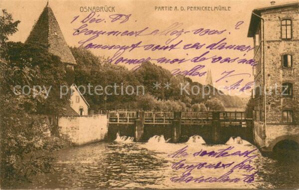 Osnabrueck Partie a. d. Pernickelmuehle