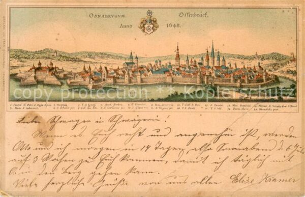 Osnabrueck m Jahre 1648