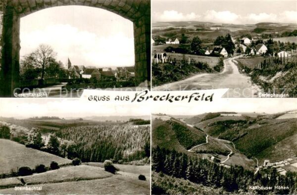 Breckerfeld Gesamtansicht steinbachtal Kalthauser Hoehen Ehringhausen