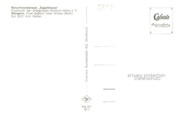 Wengern Ruhr Naturfreundehaus Eggeklause Innen- und Aussenansicht – Bild 2