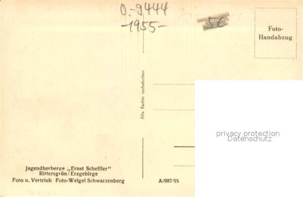 Rittersgruen Jugendherberge Ernst Scheffler – Bild 2
