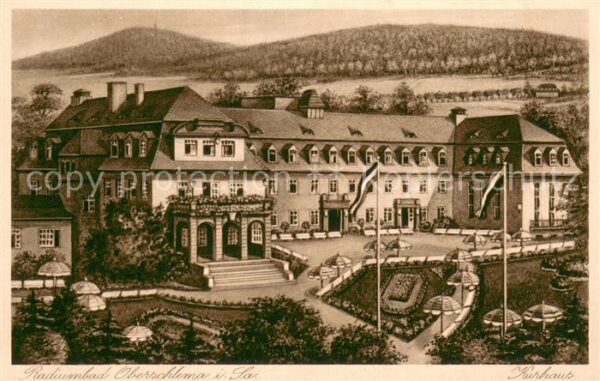 Oberschlema Erzgebirge Radiukbad Kurhaus Aussenansicht