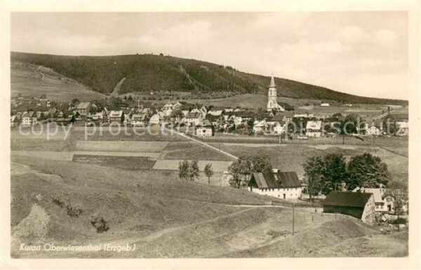Oberwiesenthal Erzgebirge Gesamtansicht