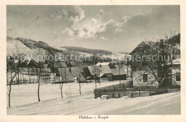 Holzhau Rechenberg-Bienenmuehle Erzgebirge Im Schnee