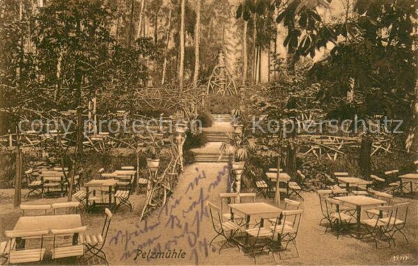 Chemnitz Gaststaette Pelzmuehle Terrasse