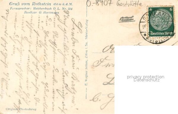 Reichenbach Oberlausitz Gaststaette Der Rothstein Aussenansicht – Bild 2