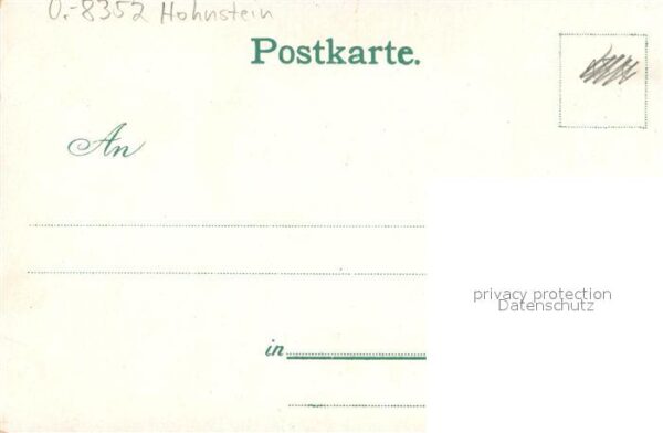 Hohnstein Saechsische Schweiz Polenzthal Hausansicht – Bild 2