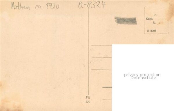 Rathen Saechsische Schweiz Teilansicht – Bild 2