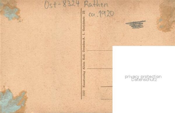 Rathen Saechsische Schweiz Teilansicht – Bild 2