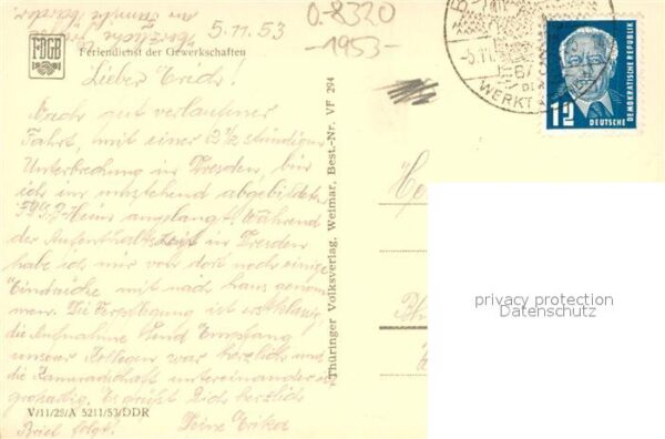 Ostrau Bad Schandau FDGB-Ferienheim Erwin Hartsch Aussenansicht – Bild 2