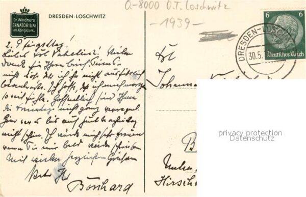 Loschwitz Dr. Weidners Sanatorium Bibliothek – Bild 2