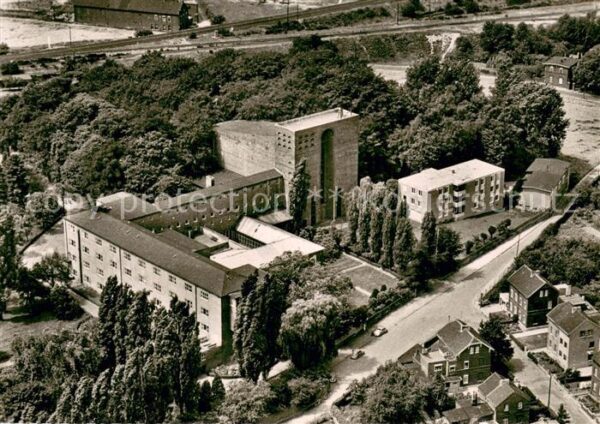 Moenchengladbach Fliegeraufnahme Asthma-Krankenhaus der Kamilianer
