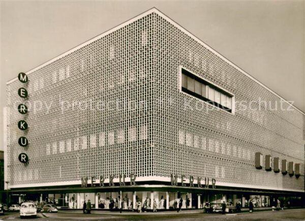 Duisburg Ruhr Merkur Warenhaus Aussenansicht