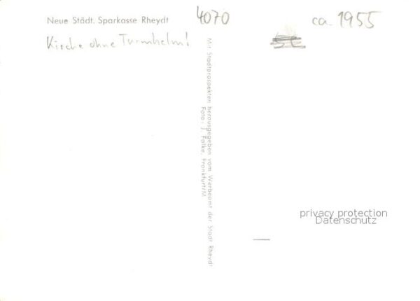 Rheydt Moenchengladbach Staedt. Sparkasse – Bild 2