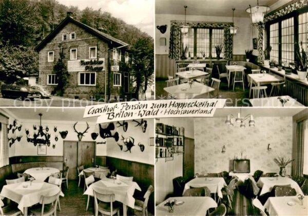 Brilon Gasthof-Pension Zum Hoppeckethal Innen- und Aussenansicht