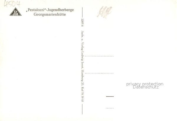 Georgsmarienhuette Pestalozzi Jugendherberge m. Zuckerhut – Bild 2