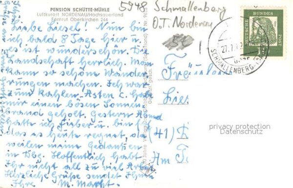 Nordenau Pension Schuette-Muehle – Bild 2