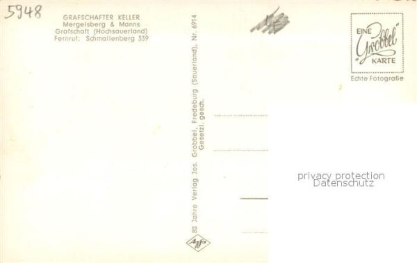 Grafschaft Sauerland Grafschafter Keller Mergelsberg und Manns – Bild 2