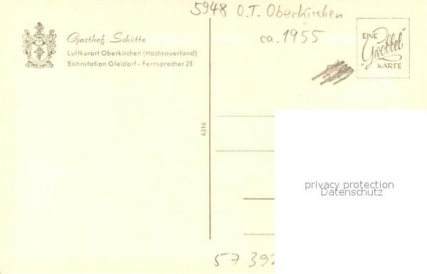 Oberkirchen Sauerland Gasthof Schuette Aussenansicht – Bild 2