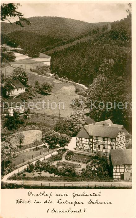 Latrop Schmallenberg Gasthof zum Grubental Fachwerkhaus