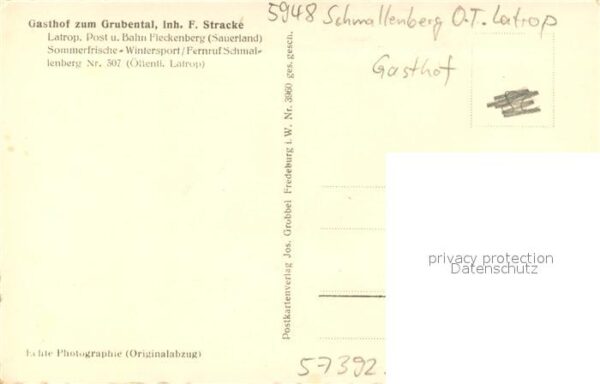 Latrop Schmallenberg Gasthof zum Grubental Fachwerkhaus – Bild 2