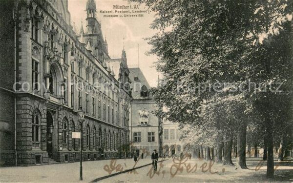 Muenster Westfalen Landesmuseum und Universitaet