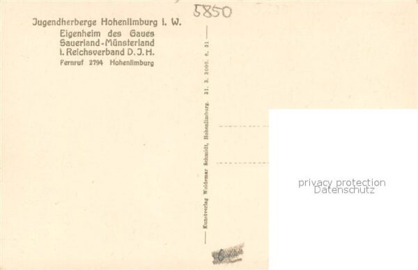 Hohenlimburg Jugendherberge Aussenansicht – Bild 2