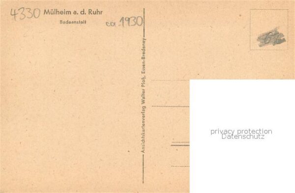 Muelheim Ruhr Badeanstalt – Bild 2