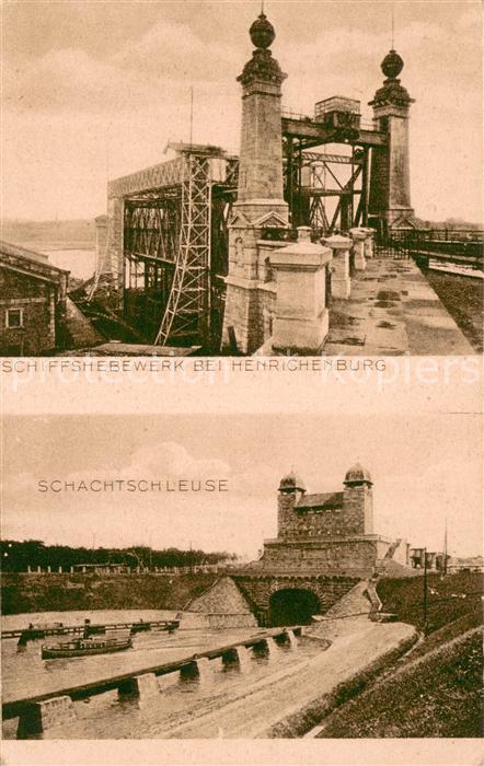 Waltrop Schiffshebewerk bei Henrichenburg mit Schachtschleuse