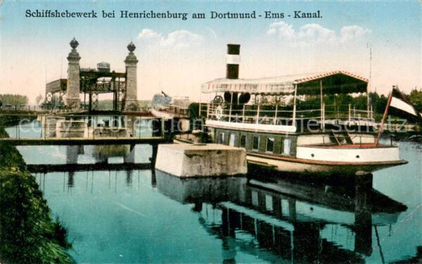 Waltrop Schiffshebewerk bei Henrichenburg am Dortmund-Ems-Kanal