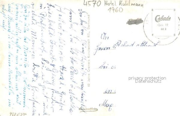 Quakenbrueck Lange Strasse und Hohe Pforte m. Hotel Kuhlmann – Bild 2