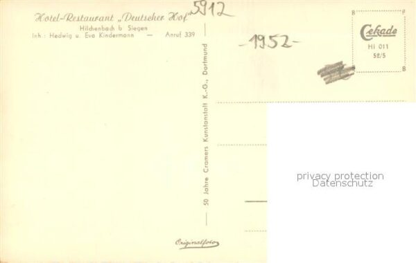 Hilchenbach Hotel Deutscher Hof Aussenansicht Fachwerkhaus – Bild 2