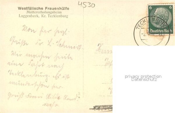 Laggenbeck Muettererholungsheim d. westf. Frauenhilfe Aussenansicht – Bild 2
