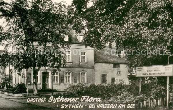 Sythen Gasthof Sythener Flora Aussenansicht