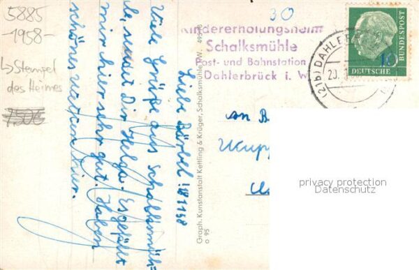 Schalksmuehle Kindererholungsheim d. Stadt Wuppertal – Bild 2