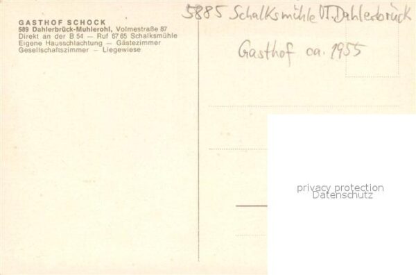 Dahlerbrueck Gasthof Schock Innen- und Aussenansicht – Bild 2