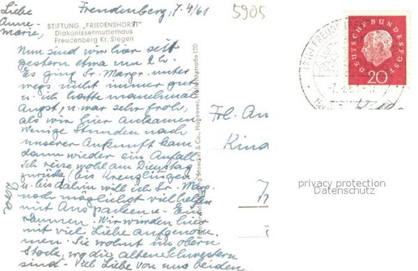 Freudenberg Westfalen Stiftung Friedenshorst Diakonissenmutterhaus – Bild 2