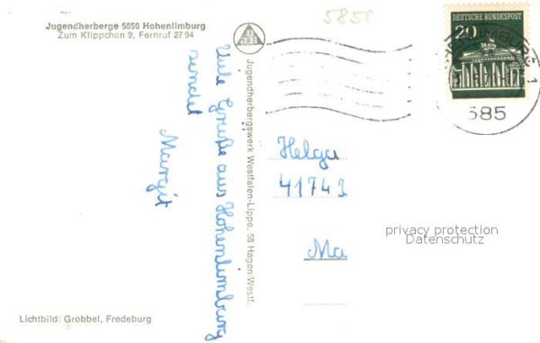 Hohenlimburg Jugendherberge Aussenansicht – Bild 2