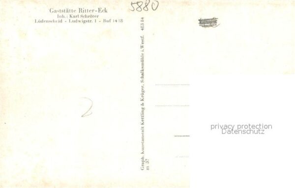 Luedenscheid Gaststaette Ritter-Eck Innen – Bild 2