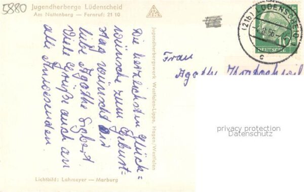 Luedenscheid Juegendherberge Aussenansicht – Bild 2