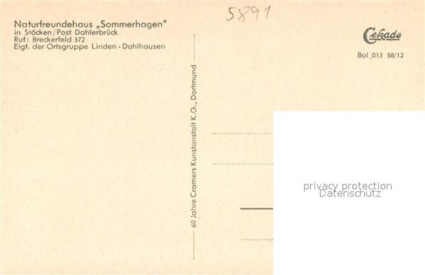 Dahlerbrueck Naturfreundehaus Sommerhagen Aussenansicht – Bild 2