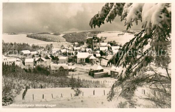 Meinerzhagen Wintersportplatz im Schnee
