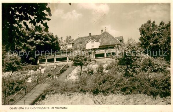 Dahlerbrueck Gaststaette Zur Gloertalsperre im Volmetal
