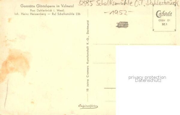 Dahlerbrueck Gaststaette Zur Gloertalsperre im Volmetal – Bild 2