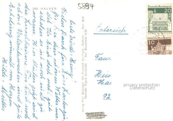 Halver Teilansicht Rathaus Ev. Kirche – Bild 2