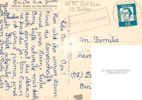 Barkhausen Bad Essen Schullandheim und Gasthaus Spieker – Bild 2