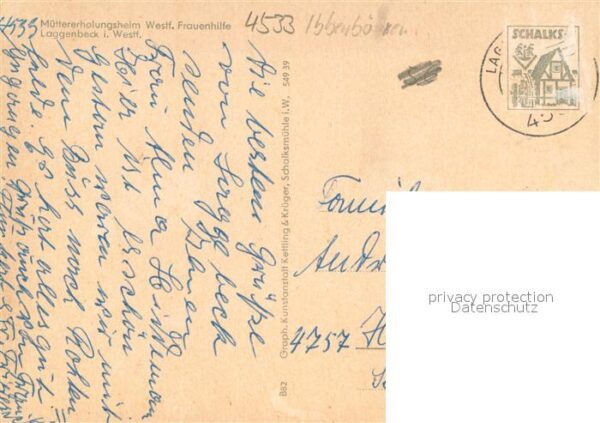 Laggenbeck Muettererholungsheim d. westfl. Frauenhilfe – Bild 2